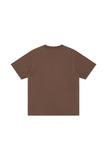 "ALY LOGO BROWN" T-SHIRT