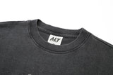 "BEING ME WASHED BLACK" T-SHIRT