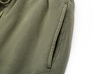 "LOGO EMBROIDERY WASHED OLIVE" SHORTS