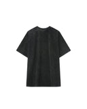 "FADED BLACK EMBROIDERY LOGO" T-SHIRT