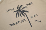 "VIBE TOGETHER BEIGE" T-SHIRT