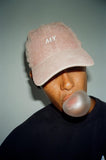 "ALY LOGO PINK" VELVET CAP