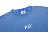 "ALY LOGO BLUE WASHED" T-SHIRT