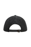 "TWO TONE LOGO WASHED BLACK" CAP