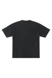 "ALY VIBES WASHED BLACK" T-SHIRT