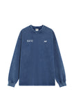 "PERFECT FLOW BLUE WASHED" LONGSLEEVE T-SHIRT