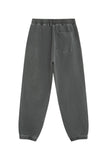"LOGO EMBROIDERED GREY WASHED" SWEATPANTS