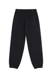 "LOGO EMBROIDERED BLACK WASHED" SWEATPANTS