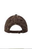 "ALY LOGO BROWN" VELVET CAP