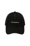 "FOR HANGOVER" WASHED CAP