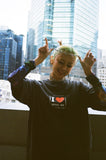 "BEING ME WASHED BLACK" T-SHIRT