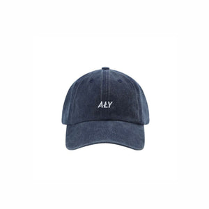 "ALY LOGO BLUE" WASHED CAP