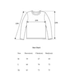 "GOOD VIBES AHEAD BLACK WASHED" CREWNECK