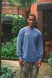 "PERFECT FLOW BLUE WASHED" LONGSLEEVE T-SHIRT