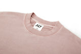 "ALLERGIC TO NEGATIVITY PINK WASHED" CREWNECK